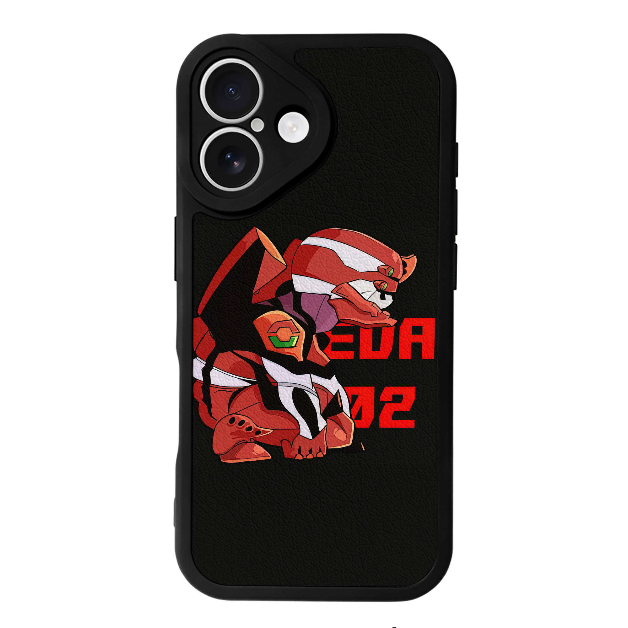 （画像用） EVA 新世紀エヴァンゲリオン 【iPhone 16シリーズ対応】シリコンスマホケース（レザー調） 材質：シリコン